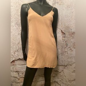 Aritzia Wilfred Nude Long Cami Slip